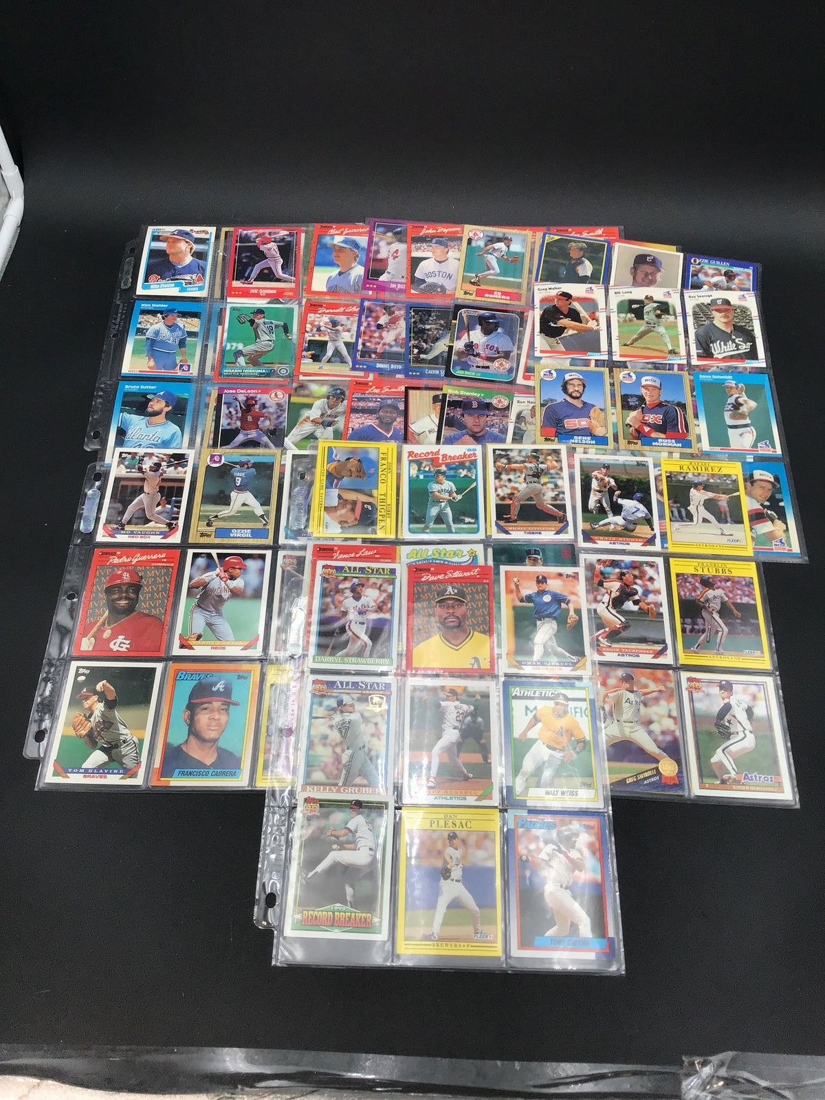 Lot Of Baseball MLB Cards. Medium Box, Unsorted