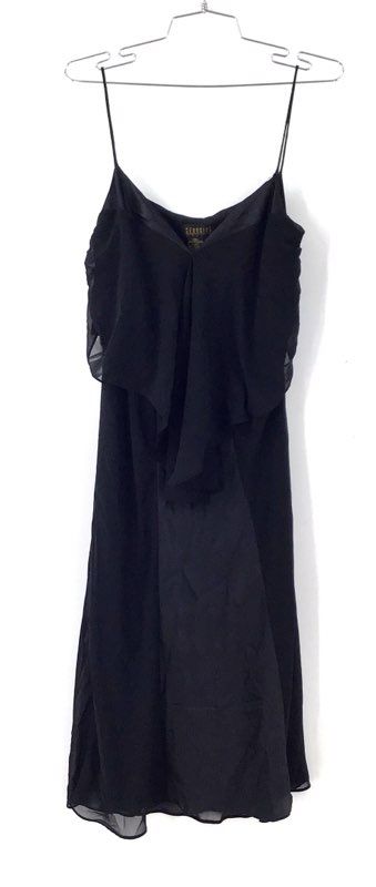 NWT Georgiou Women's Black A-Line Dress - Size 10