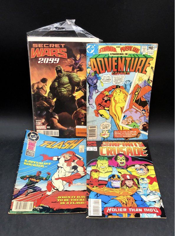 Comic Book Lot Marvel DC Mixed Era Superhero