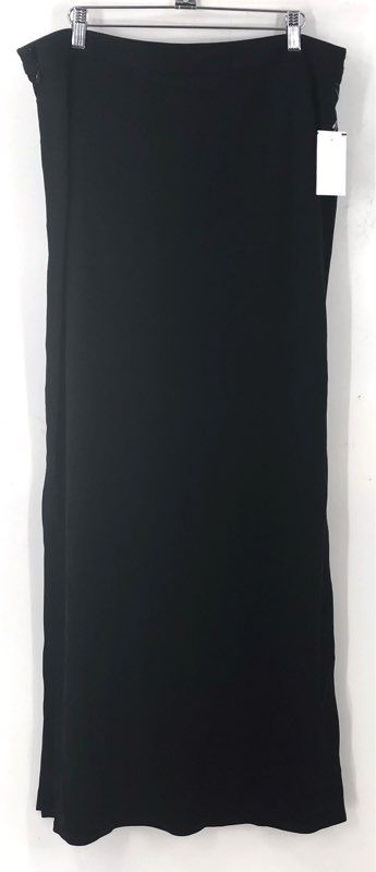 Tahari Women's Career Maxi Straight Skirt Black Size 14 NWT