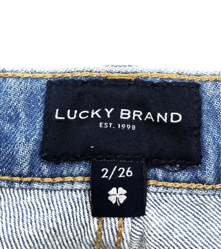Lucky Brand Women's 80s Curve High Rise Taper Jeans Light Wash NWT Size 2/26