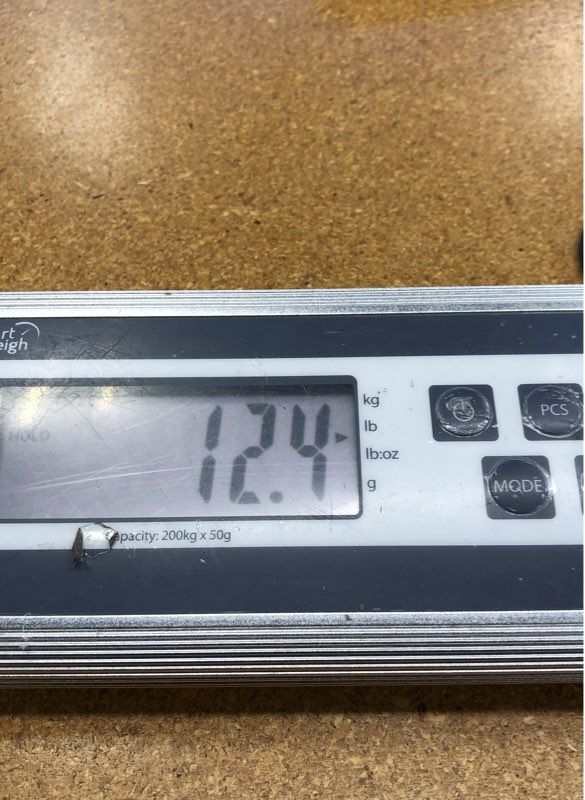 12.4 lbs. Lot Of Mixed Sports Baseball, Football Cards. Medium Box, Unsorted