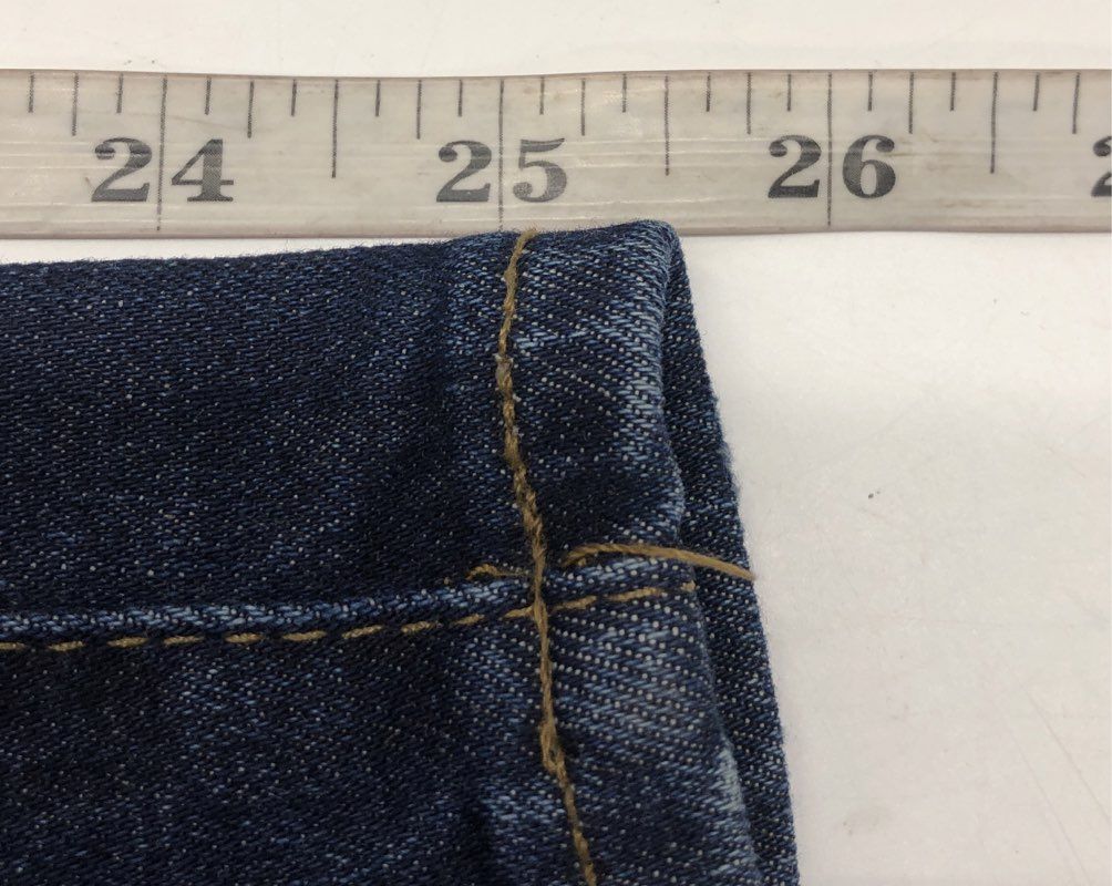 J.Crew Women's Dark Wash Blue 9" High-Rise Toothpick Skinny Jeans Sz 27