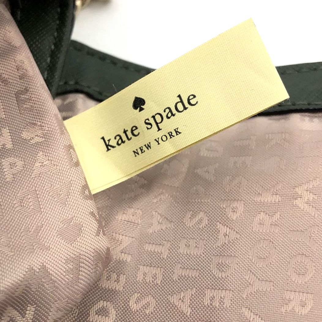 Kate Spade 'Laurel Way Greer' Olive Green Saffiano Leather Crossbody Bag (+COA)
