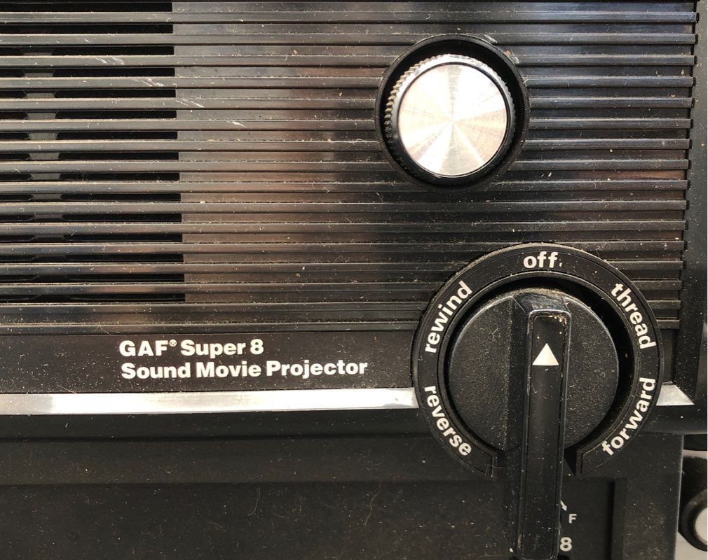 Vintage GAF 2000 S Super 8 Sound Movie Projector Home Movie Film