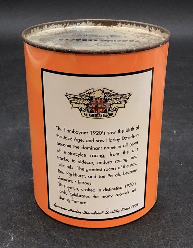 Vintage 1995 Harley-Davidson Racing Legacy Limited Edition Watch in Tin