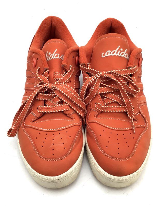 Adidas Rivalry Low Preloved Orange White Sneakers Men's Size 10.5