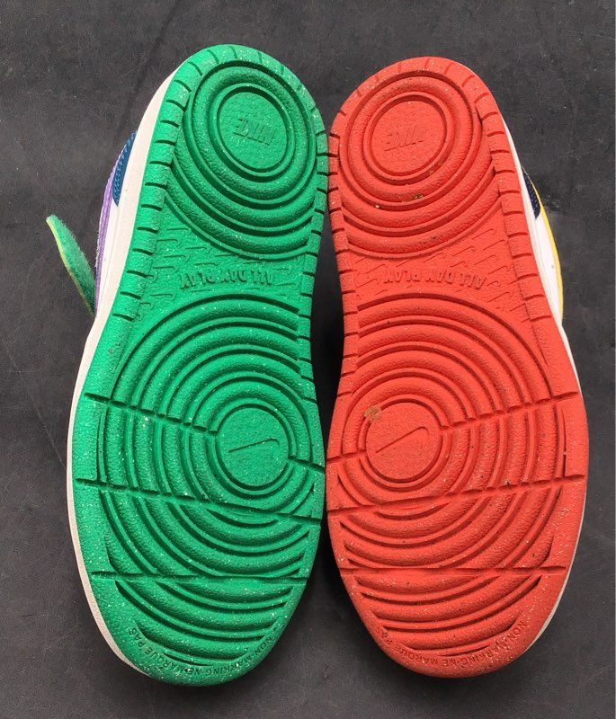 Nike Court Borough Low Recraft Multi-Color Kids Toddler Shoes Size 10.5C