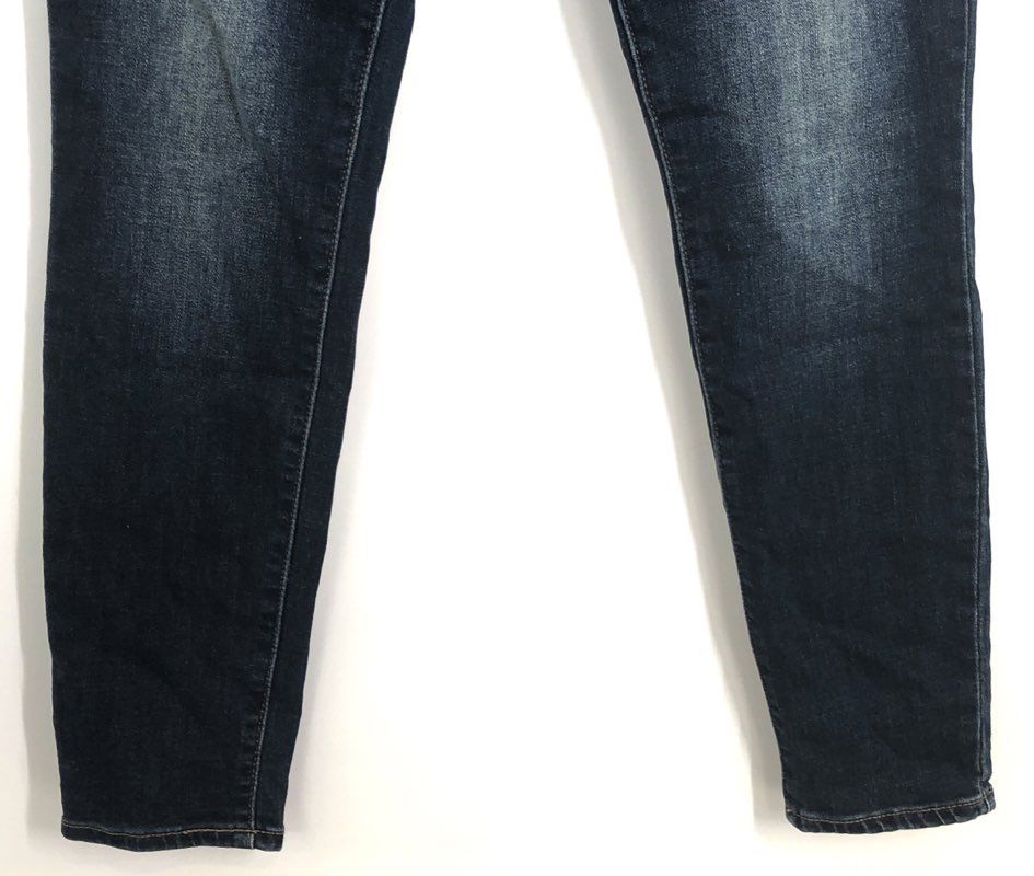 Lucky Brand Women's Ava Mid Rise Skinny Jeans Dark Wash Blue Sz 8/29