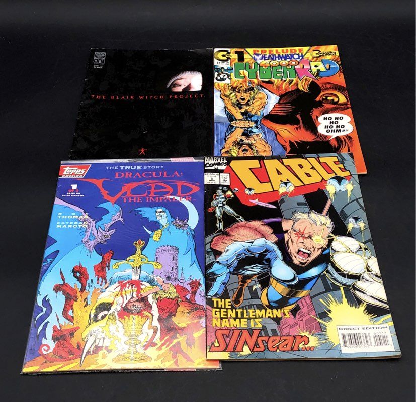 Cable Daredevil Justice League 21 Comic Book Lot Marvel DC Image Valiant 90s