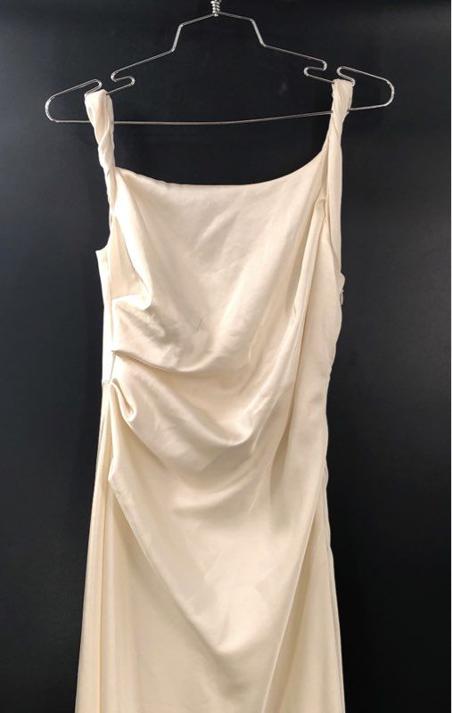 Bec & Bridge Women's Cream Lunetta Twist Strap Maxi Dress NWT Sz 6