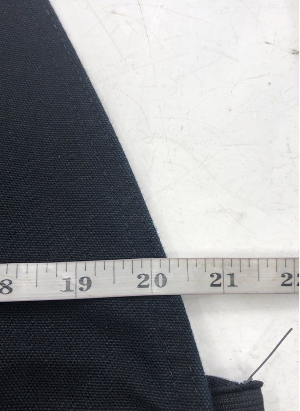 Carhartt Men's Black 10277001 Cotton One-Piece Overalls - Size 44x30