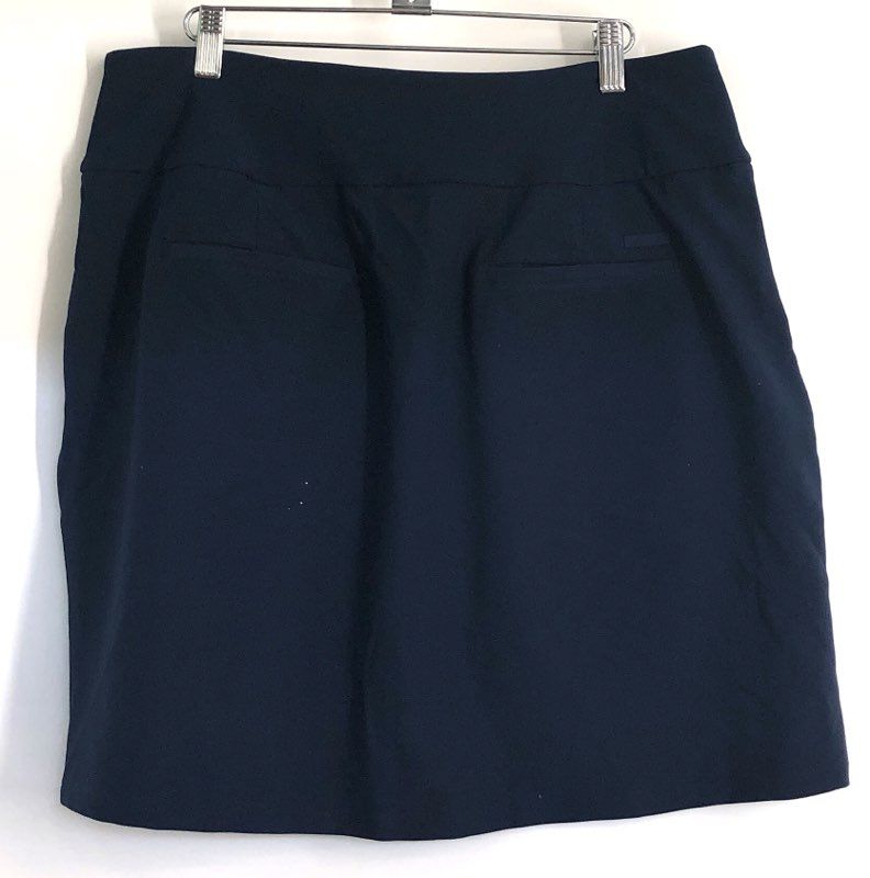 Adidas Women's Navy Blue Ultimate Core Performance Golf Skirt NWT Size LT