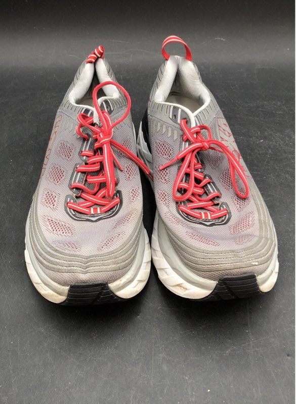 Hoka One One Men's Bondi 6 Gray Athletic Shoes - Size 11
