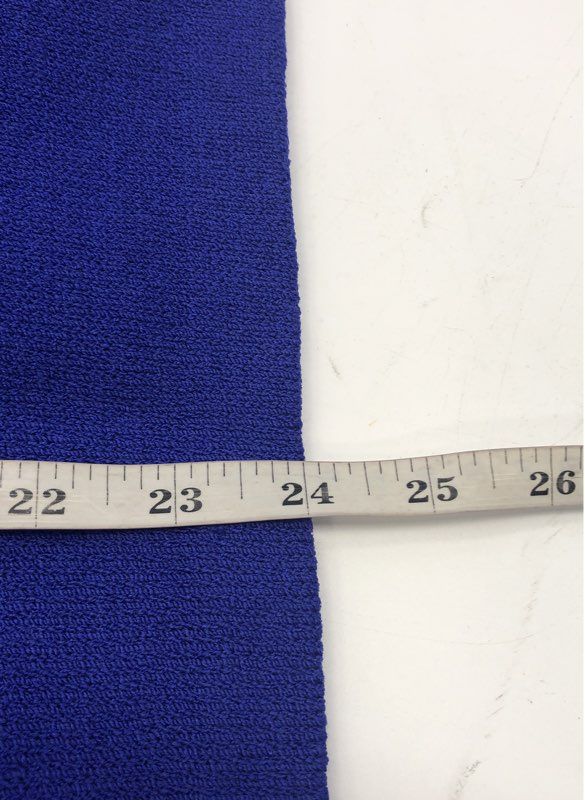 Vintage 90s St. John Collection Women's Royal Blue Santana Knit Skirt Sz 8
