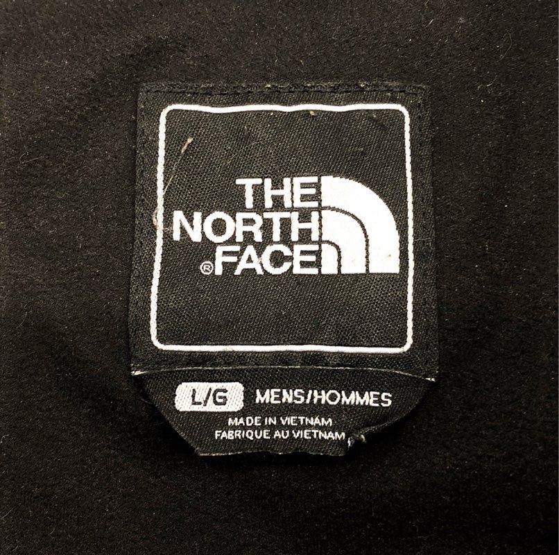 The North Face Men's Apex Bionic Softshell Jacket Black Full Zip Size L