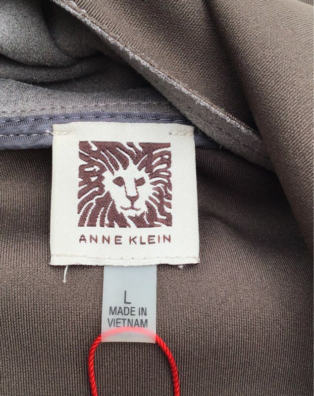 NWT Anne Klein Women&#39;s Degas Gray Jacket - Size Large