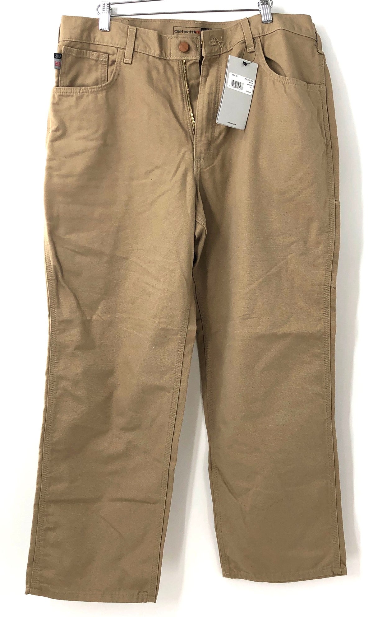 Carhartt FR Men's Flame Resistant Loose Fit Canvas Work Pants BN0159 36x30 NWT