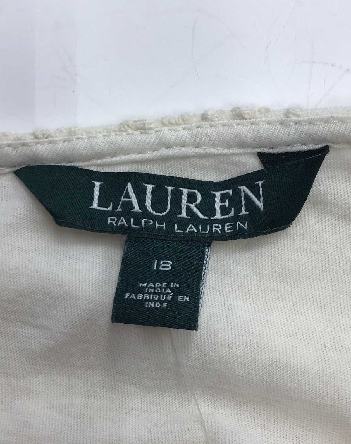 Lauren by Ralph Lauren Cream Skirt - Women&#39;s Size 18