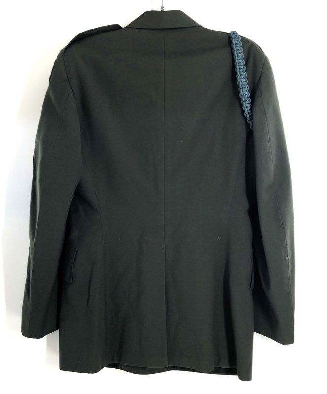Vintage 90s US Army Special Forces Ranger Dress Green Service Coat Jacket Sz 38L