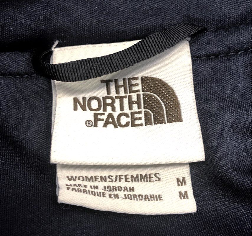 The North Face Women's Navy Colorblock Snap-Front Mountain Sweatshirt Jacket M