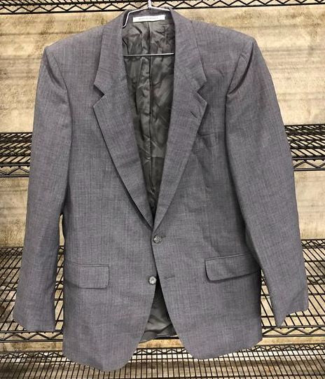 Yves Saint Laurent Men's Designer Grey Suit Jacket - Approx. Size M (+COA)