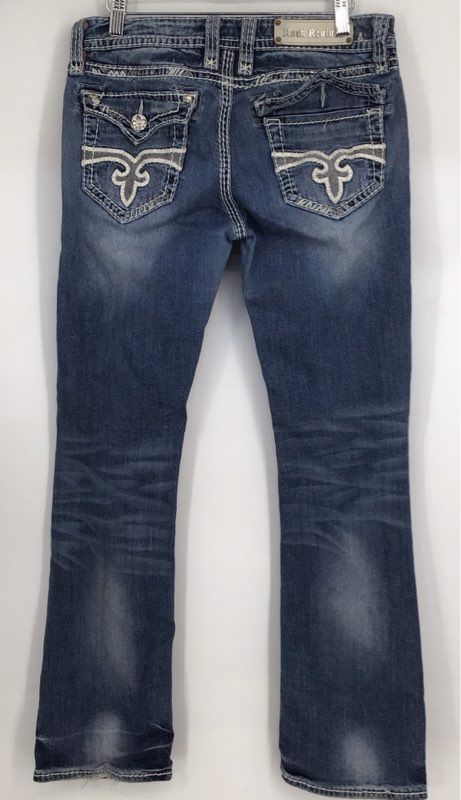 Rock Revival Women&#39;s Blue Abble Bootcut Jeans - Size 31