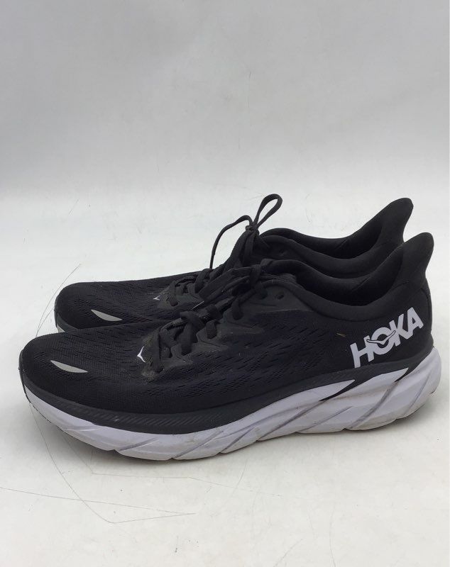 Hoka One One Men&#39;s Black Low-Top Lace-Up Running Shoes - Size 10.5 D