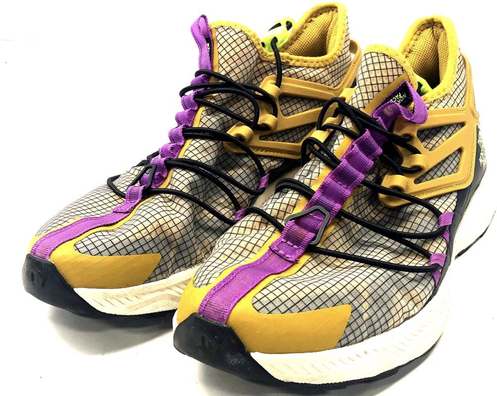 The North Face Trail Escape Edge Bamboo Yellow Womens Trail Running Shoes Size 9