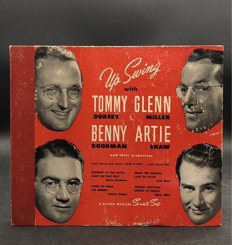 Artie Shaw, Benny Goodman, Glenn Miller, & More Vinyl Record Lot