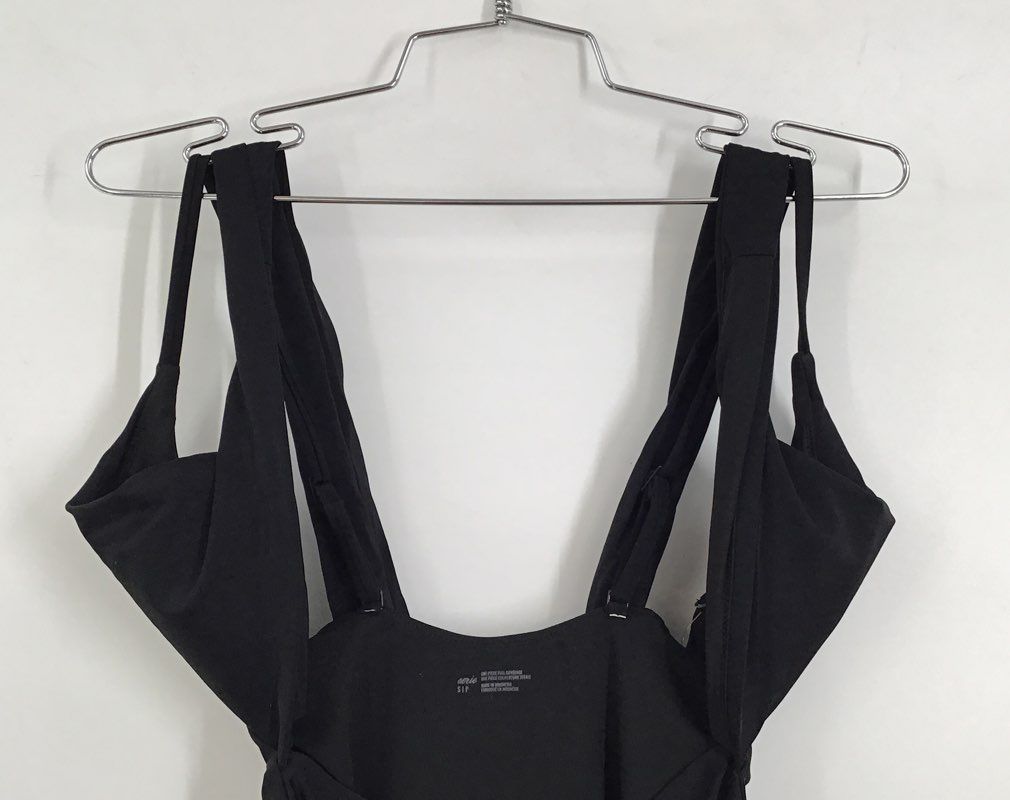 NWT Aerie Women&#39;s Black Full Coverage One-Piece Swimsuits - Size S Lot Of 3