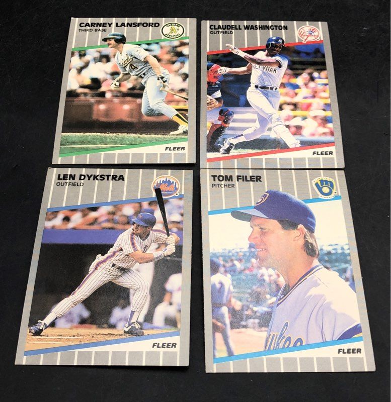 11.7 lbs. Lot Of Baseball Cards. Medium Box, Unsorted