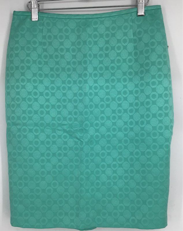 NWT Le Suit Women&#39;s Seafoam 2 Piece Blazer And Skirt Suit - Size 12P, 4P