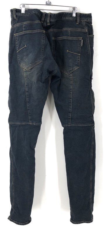 Maxler Men's Blue Riding Skinny Jeans - Size 38