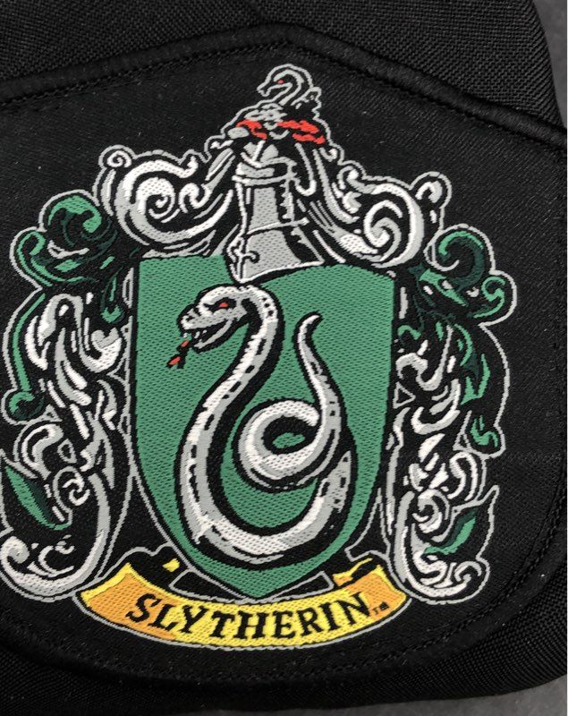 NWT Harry Potter Men's Black Slytherin Wizard Robe - Size M