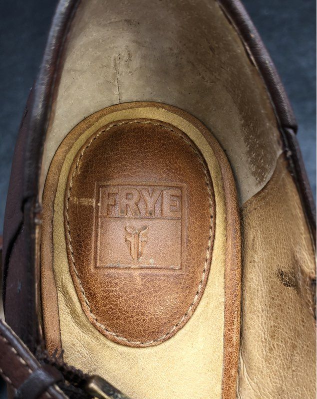 Frye Women's Brown Mary Jane Heel - Size 10M