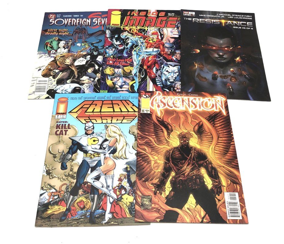Comic Book Lot Marvel DC Image Archie 1990s-Modern Mixed Titles 20 Comics