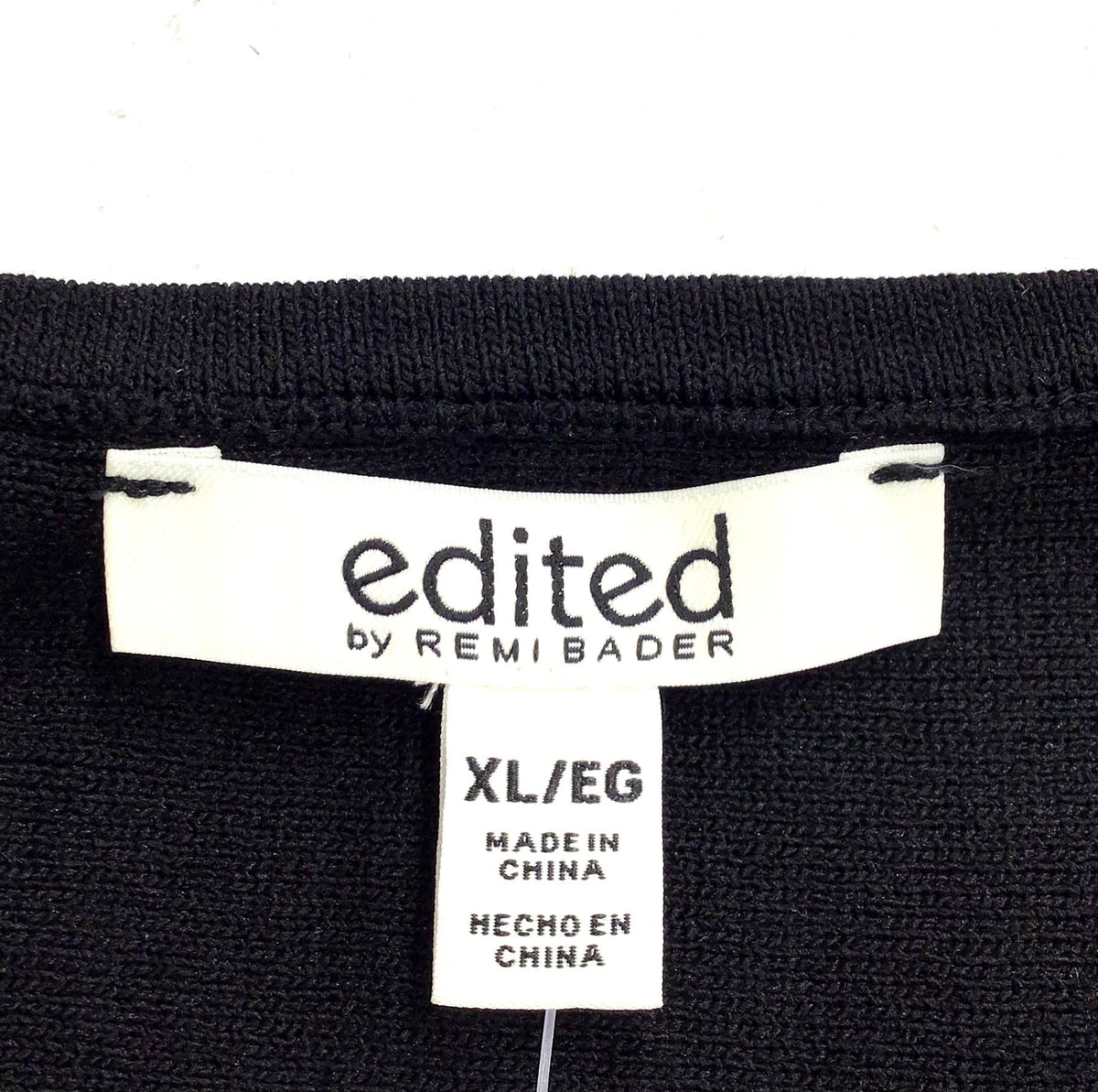 NWT Edited Women's Black A-Line Dress - Size XL