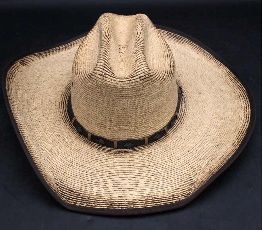 Y2K 2000s Justin By Milano Hat Co. Men's Brown Cowboy Hat - Size 6 7/8