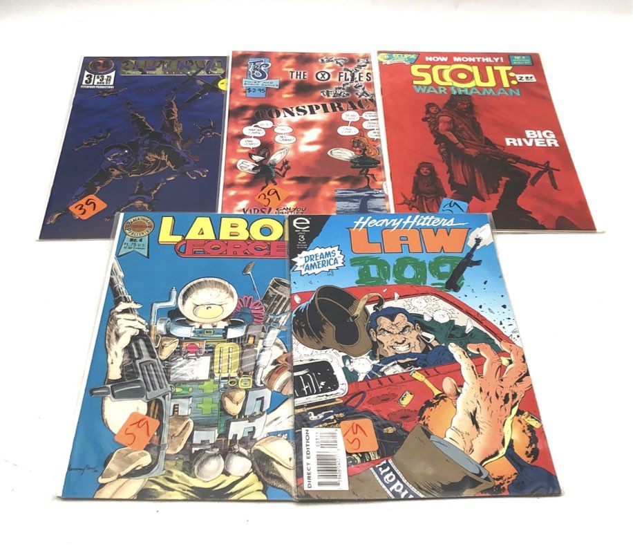 Comic Book Lot Marvel DC IDW Image 1980s-2010s Superhero Mixed Titles 25 Comics