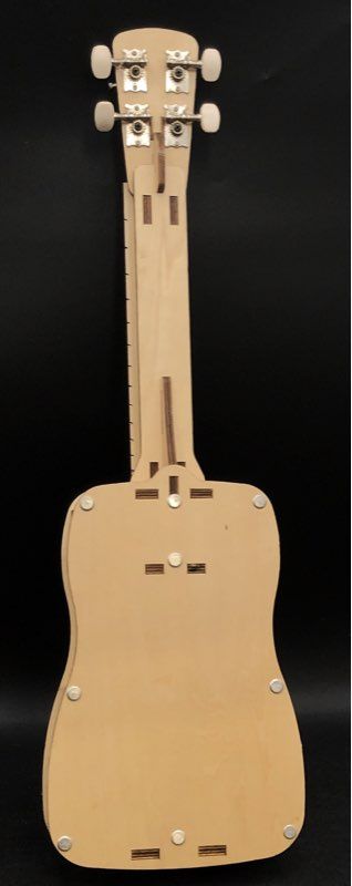 Kiwi Co Eureka Crate Wooden Ukulele