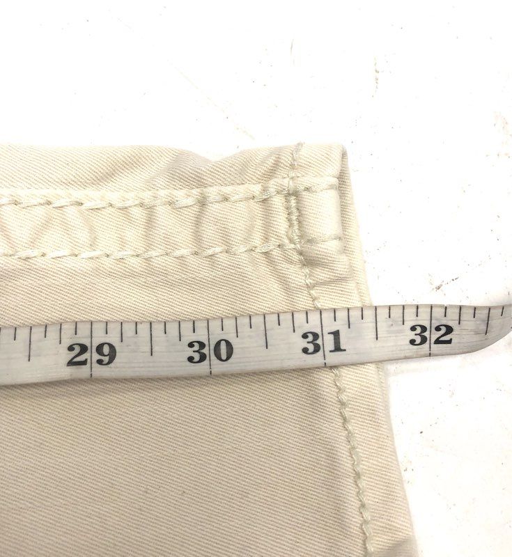 Rock Revival Women's Celinda AK10 Ankle Skinny Off White Flap Pocket Jeans Sz 27