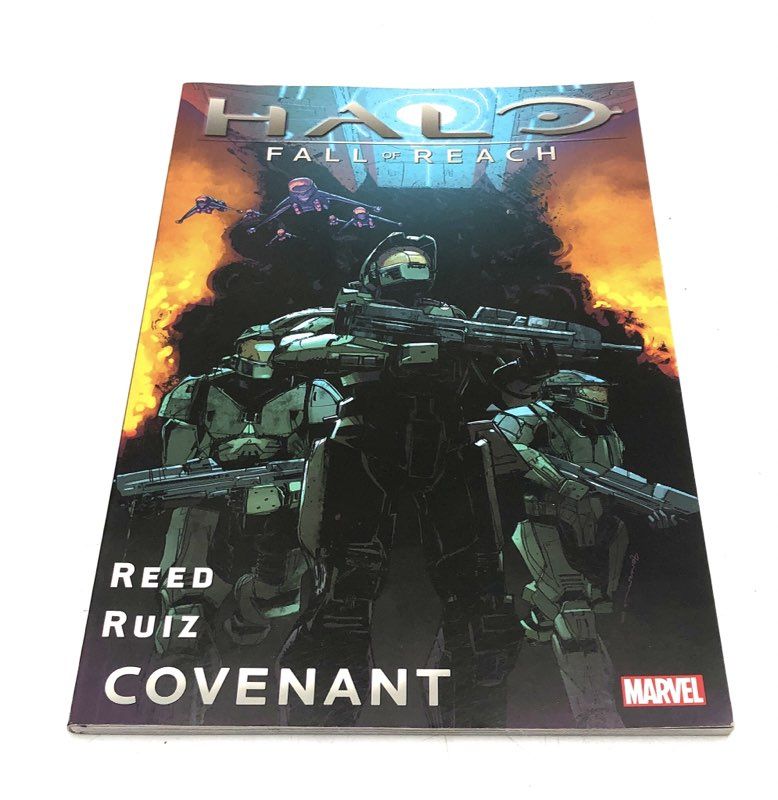 Halo Comic Lot Marvel Fall of Reach Uprising 4 Hardcover Softcover Books
