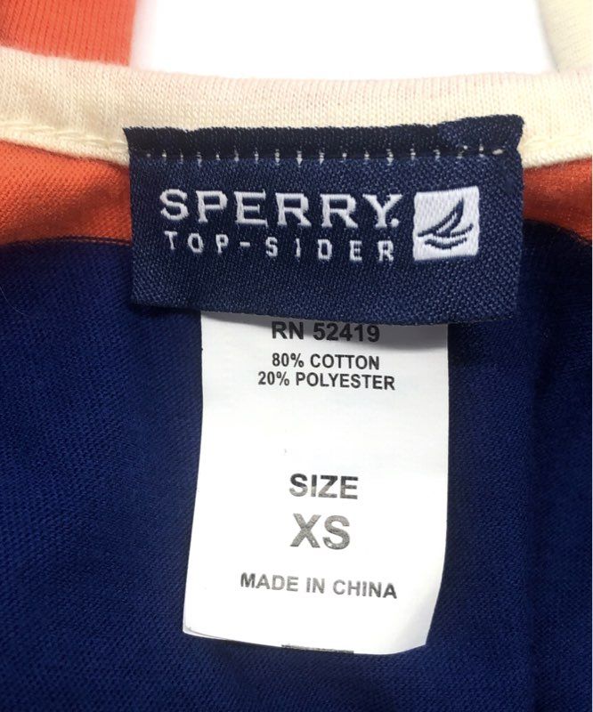 Sperry Top-Sider Women's Maxi Dress Red Navy Striped Racerback Sz XS NWT
