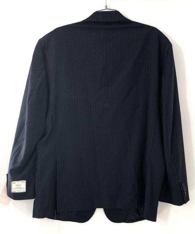 NWT Jos. A. Bank Men's Tailored Fit Sport Coat Blazer Navy Pinstripe Sz 48R