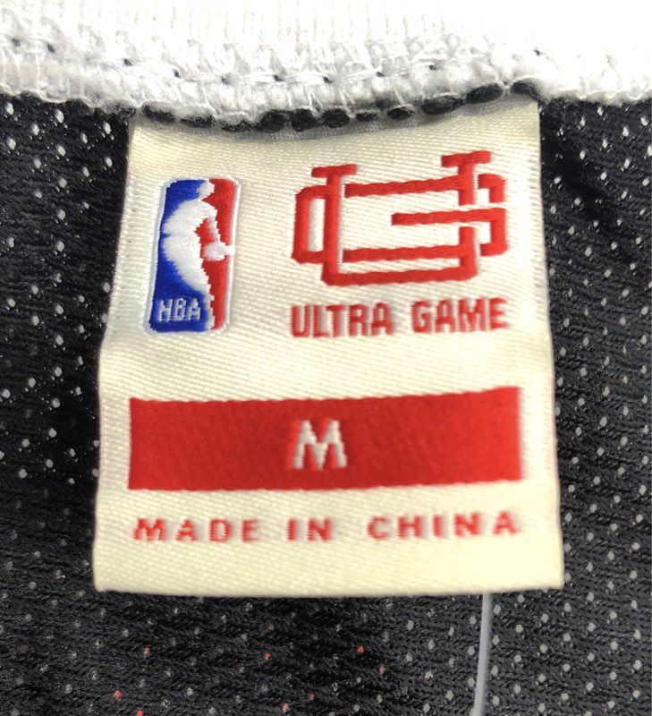 Ultra Game Men's NBA Chicago Bulls Jersey Black Mesh Graphic Sleeveless NWT Sz M