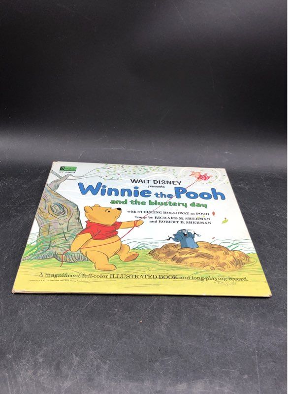 Peter Pan, Tubby The Tuba, Winnie The Pooh & More Vinyl Records Lot Of 5