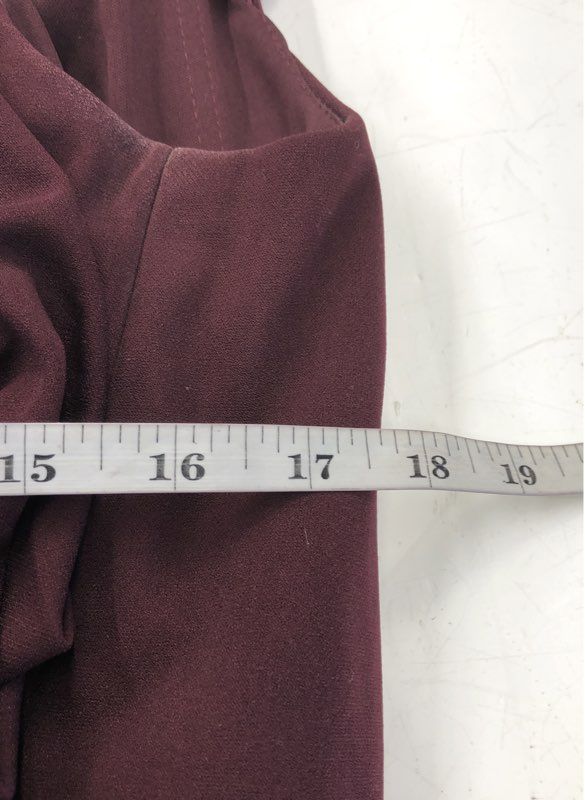 NWT Oleg Cassini Women's Wine Maxi Dress - Size 18W