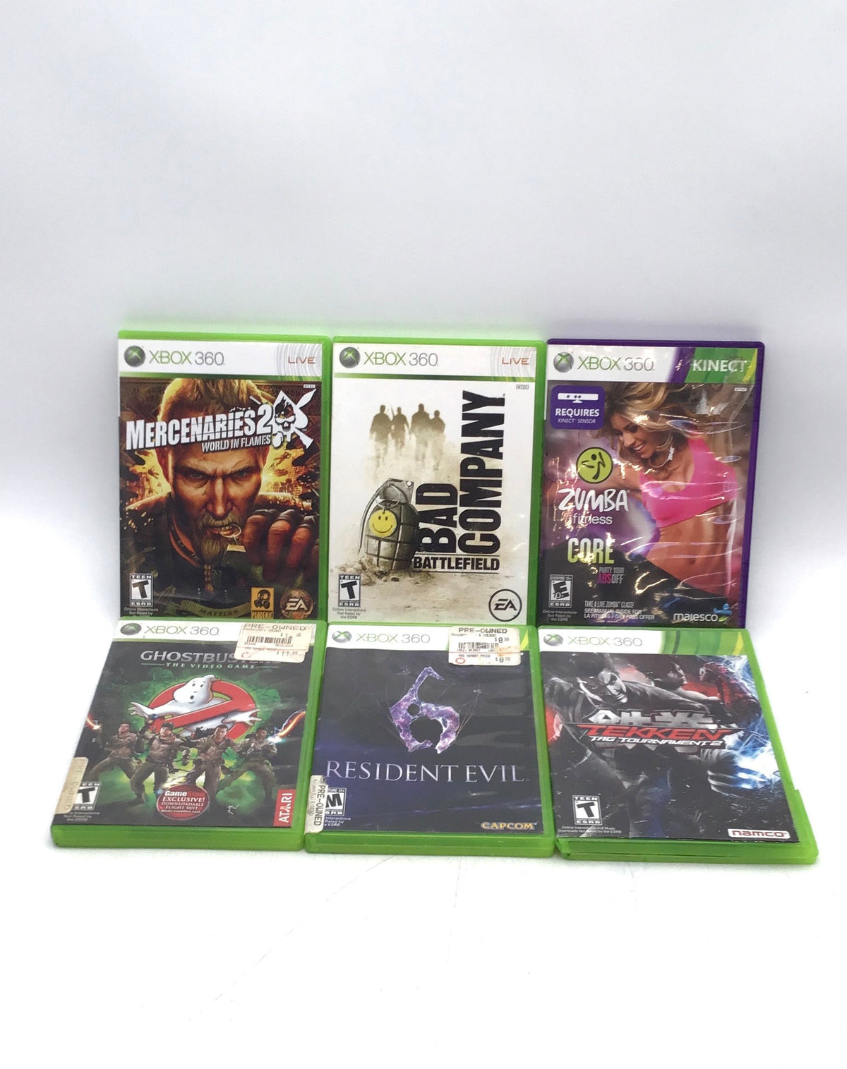 Microsoft Xbox 360 Video Game Lot - Kinectimals, Dance Central 2 And More