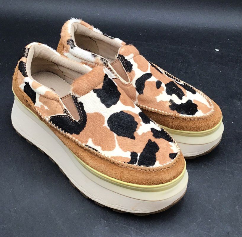 Ugg Women's Marin Cow Print Shoes - Size 6